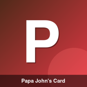 Papa John's Card